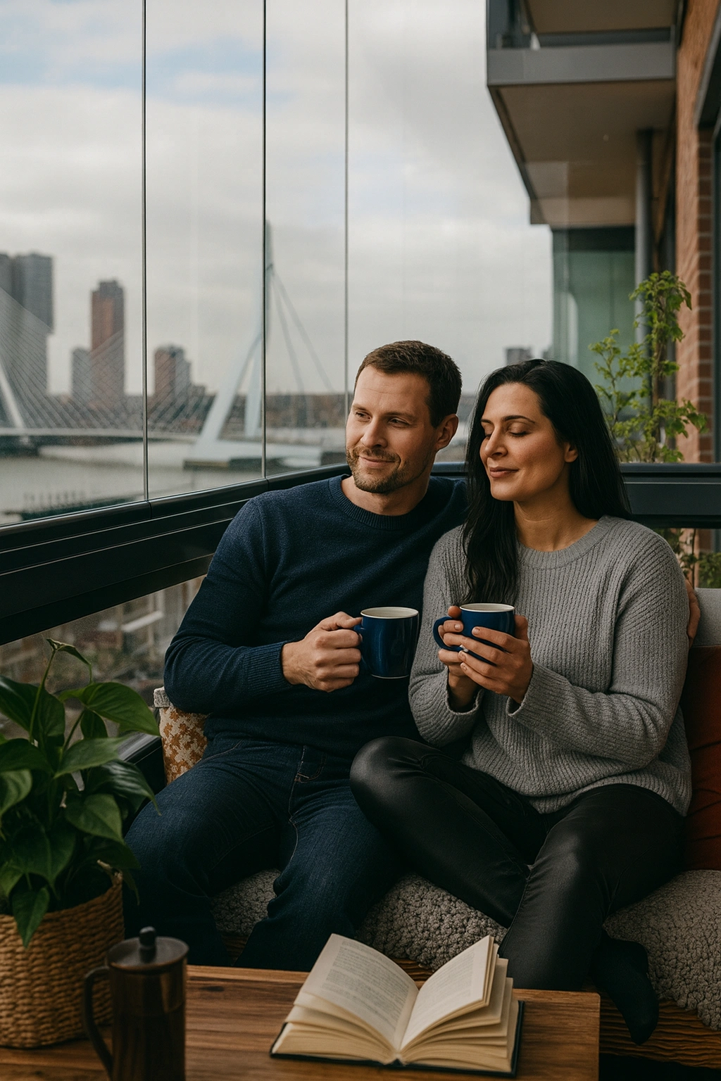 Fit in Glas glazen vouwwanden voor balkon