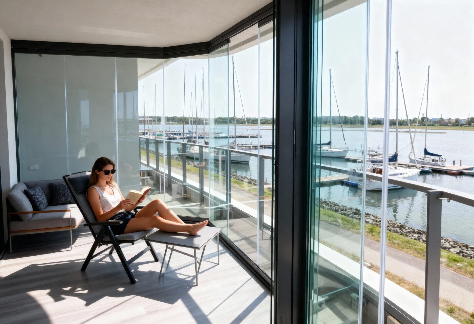 Fit in Glas - Balkonbeglazing